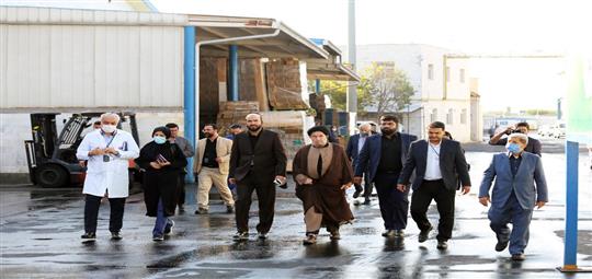 بازدید رییس سازمان ملی استاندارد ایران از بخش های مختلف هلدینگ میهن دوشنبه 24 مردادماه 1401